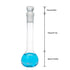 25ML Volumetric Measuring Flask Set NS12/14 Glass Stopper, Graduated, ASTM Class A Borosilicate Glass 3.3 for Laboratory, 2PCS...