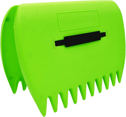 Leaf Scoop 1 Pair Leaf Hand Rakes Leaves Collector Plastic Garden Scoop for Picking Up Leaves,Grass Clippings and Garbage (Light Green)...