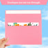 A7 Pink Envelopes, 50 Packs 5x7 self seal Envelopes for Invitations, Greeting Cards, Mailings, Printable Invite Envelope, Wedding, Party, Photos, ...
