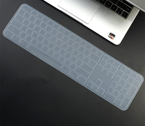 Silicone Clear Keyboard Cover Skin Protector Compatible with Logitech MX Keys Advanced Wireless Illuminated Keyboard & Logitech Craft Advanced Wir...