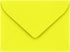 LUXPaper #17 Mini Envelopes | 2 11/16" x 3 11/16" | Citrus Yellow | 80lb. Text | 50 Qty...