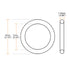 uxcell Fluorine Rubber O-Rings, 4mm OD 1mm ID 1.5mm Width FKM Seal Gasket for Machinery Plumbing, Green, Pack of 20...