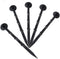 KINGLAKE 30 Pcs 0.4" Width 8" Length Plastic Garden Stakes Anchors Plastic Landscape Anchoring Spikes for Keeping Garden Netting Down,Holding Down...