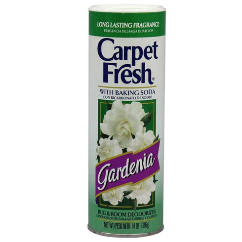 Carpet Fresh Rug and Room Deodorizer with Baking Soda, Gardenia Fragrance, 14 OZ PACK OF 1...