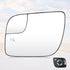 Youxmoto Side Mirror Glass 2011-2017 Fit For Ford Explorer Driver Left Heated Side View Mirror Glass, with Rear Holder, Fit For BB5Z17K707M...