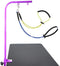TOPINCN Dog Grooming Restraint Rope Adjustable Pet Grooming Leash Pet Grooming Table Harness for Pet Grooming Table Pet Grooming Loop(Yellow and B...