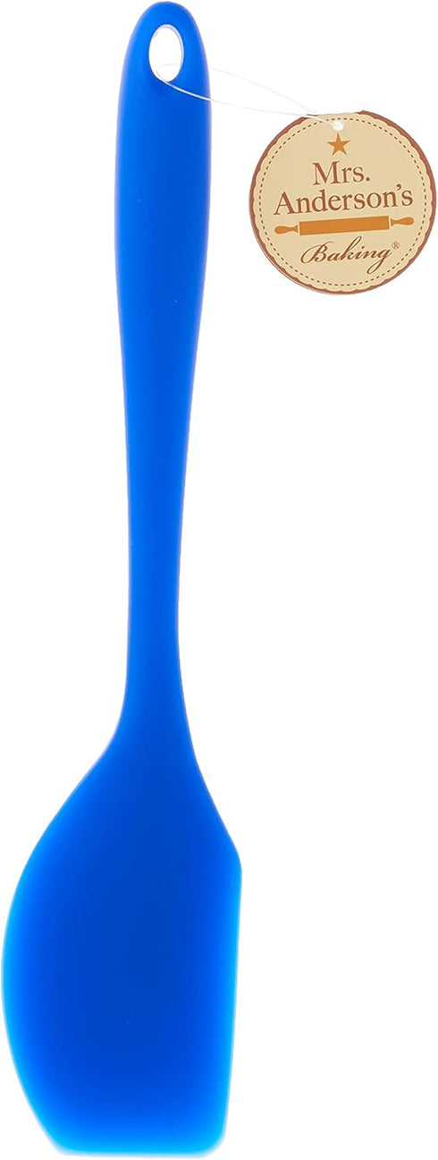 HIC Kitchen Essentials Blueberry Blue Silicone 11.25 Inch Scraper...