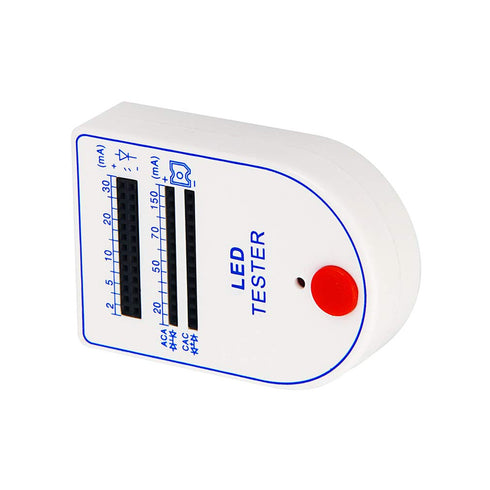 HiLetgo 2pcs LED Test Box Tester 2~150mA Mini Handy for Light-Emitting Diode Lamp Bulb Battery Tester Handy Device LED Tester...