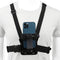 KINGKI Mobile Phone Chest Mount Harness Strap Holder Cell Phone Clip Action Camera POV for Samsung iPhone Plus etc......