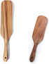 Spurtle Set, Natural Acacia Wooden Kitchen Utensils Set of 2, Wooden Spoons Utensils for Cooking, stirring, Mixing, Serving, spurtles kitchen tool...