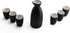 Ceramic Sake Set and Cups + Keep Sake Storage Box, Traditional Porcelain Pottery Saki Drink Set Kit, 7-Piece include 1 Sake Bottle 6 Cups...