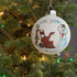 Tree Buddees Oh Sh*t Funny Snowblower vs Snowman Glass Bulb Ornament...