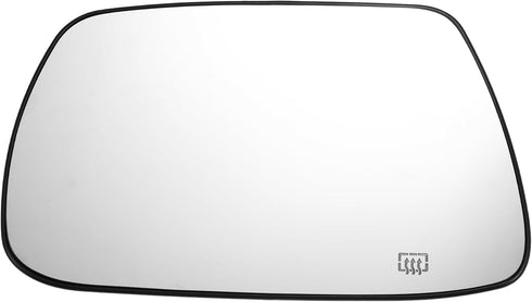 X AUTOHAUX Car Left Rearview Heated Side Mirror Glass for Jeep Grand Cherokee 2005-2010 5142875A Replacement Heated Mirror Glass with Backing Hold...