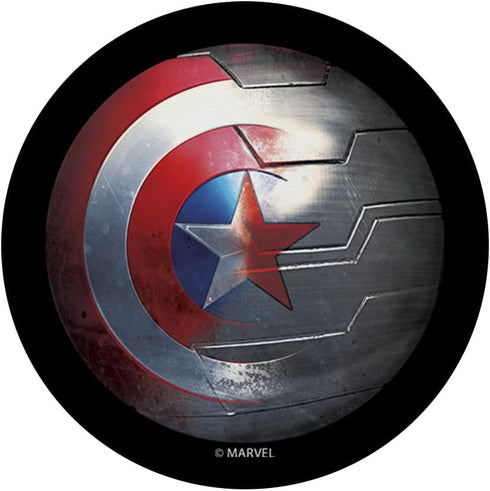 Marvel Captain America Transforming Shield PopSockets Standard PopGrip...