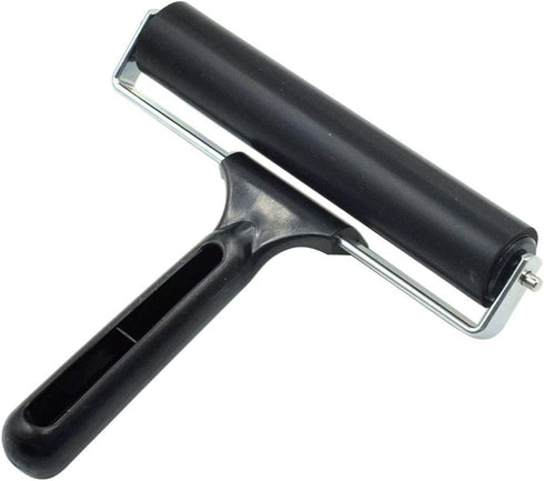 LC LICTOP 5.7 Inch Hard Brayer Rubber Roller for Anti Skid Tape Construction Tools Printmaking and Stamping Gluing...