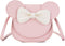 Little Girls Mini Crossbody Shoulder Bag Coin Purse Handbag with Cute Mouse Ear Bowknot...