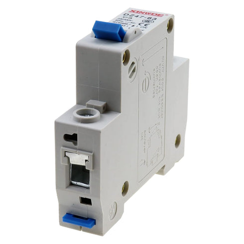 1 Pole 230/400V Low-Voltage Miniature Circuit Breaker 3A Din Rail Mount DZ47-63 C3...
