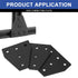 10pcs 2020 Extrusion T Plate Joining Corner Bracket Connector T Slot Hardware 8020 V Slot Aluminum Extrusion Accessories with T Nuts and Screws fo...
