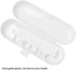 Plastic Electric Toothbrush Travel Case for Fairywill/TEETHEORY/Seago/Dnsly Series Sonic Electric Toothbrush, White...