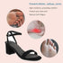 2 Pairs Pigskin High Heel Cushion Inserts Insoles, Anti-Slip Shoe Inserts for Dress Shoes Pain Relief, Adhesive Arch Support Sandal Insoles, Leath...