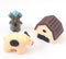 3Pcs Garden Miniature Accessories, Garden Kit, Garden Animals, Resin Miniature Figurines Dollhouse Accessories Micro Landscape Ornaments for DIY K...