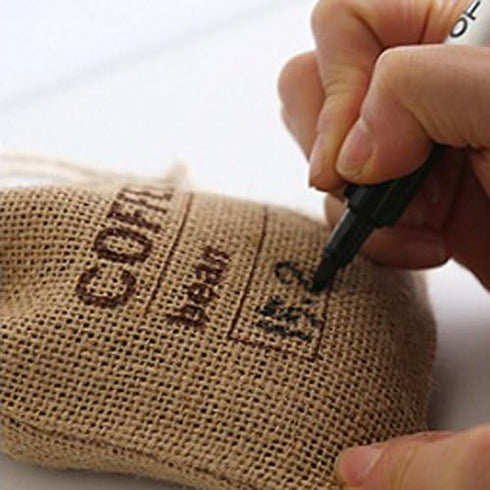 Cereals Jute Woven Bundles Coffee Bean Bags Kitchen Sundries Peas Bags Sacks Date Record Natural Burlap Bags Drawstring Reusable (3, 11.8" X 7.87"...