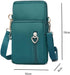 Mobile Phone Purses Bag,Waterproof Crossbody Phone Wallet Case, Cellphone Crossbody with Shoulder Strap,Outdoor Sweat-Proof Running Armbag,Crossbo...