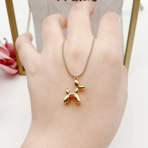 Jude Jewelers Stainless Steel Cute Dog Pet Style School Class Party Holiday Pendant Necklace...