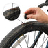 Oumers Tubeless Bike Tire Repair Tool Kit, Bike Tire Punctures with 5PCS Bacon Strips Plus Insertion Tool Tire Repair Fork Reamer...