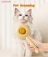 Pet Grooming Comb with One-Button De-Shedding, Pet Dematting Comb?Dog-Cat Comb, Pet Hair Cleaner Comb...