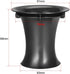 uxcell 4Pcs 76mm x 89mm Speaker Port Tube Subwoofer Bass Reflex Tube Bass Woofer Box Port Tube Vent...