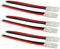3Pairs Tamiya Battery Connectors Male & Female 14awg 10cm for RC Car Lipo Battery Charge...