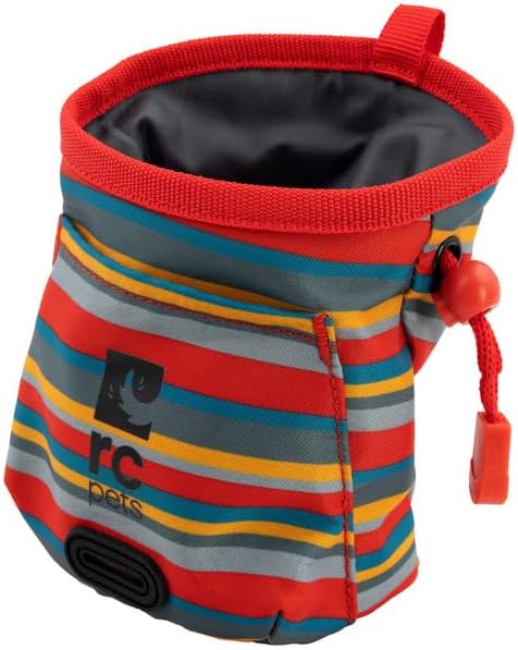 RC Pet Products Versatile, Convenient, Compact Essential Treat Bag | Multi-Stripes...