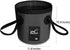 BANCHELLE Collapsible Bucket Water Container Portable Folding Camp Wash Basin for Outdoor Traveling Hiking Fishing Car Washing Gardening Camping (...