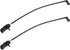 X AUTOHAUX 2pcs 8T0907637 Car Front Disc Brake Pad Wear Sensor Brake Pad Wear Indicators for Audi A4 A5 A6 S4...