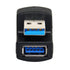 chenyang 2 Pack USB 3.0 Extender Adapter,USB 3.0 Male to Female Data Transfer Charging 180 Degree Angled Adapter...