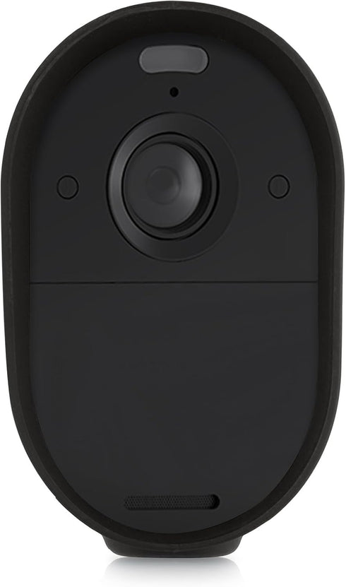 kwmobile 2X Skin Compatible with Arlo Essential Spotlight - Silicone Security Camera Case Outdoor CCTV Cover - Grey...