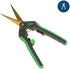 Titanium Coated Straight Blade Trimming Scissors, Small, Green...