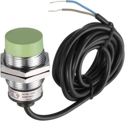 uxcell 1-15mm Inductive Proximity Sensor Switch Detector NO AC 110-220V AC 90-250V 500mA 2-Wire PR30-15AO...