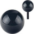 DEWHEL Universal 2 1/4" Round JDM 4 5 6 Speed Manual Gear Short Throw shifterLever Shift knob Shaped for Honda Acura Mazda Mitsubishi Nissan Infin...