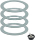 Blender Sealing Ring Gaskets O-Ring Gasket Seal O-Gasket Rubber Compatible with Oster and Osterizer Blender Models (4 Pack)...