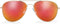 The Fresh Classic Metal Frame Mirror Lens Aviator Sunglasses with Gift Box...
