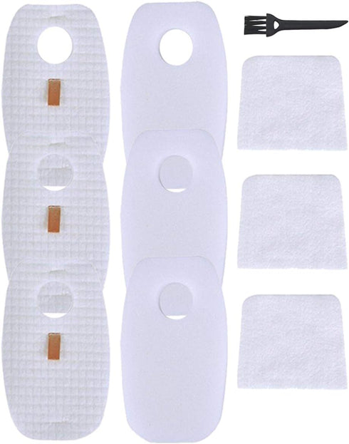 Dttery 3 Pack for Shark Rocket DuoClean HV380 HV380C HV380W HV381 HV381C HV382 HV382BRN HV383 HV384Q Filter Kit, 6 Pre-Filters (3 Foam+3 Felt) and...