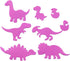 Metal Dinosaur Cutting Dies, 8 pcs Easter Dinosaur Set Metal Die Cuts Embossing Stencils Template Mould for Card Making Scrapbooking and DIY Craft...