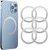 Mag Safe Ring 360 6Pack,Mag Safe Sticker for Mag Safe Magnet,Universal Magnetic Conversion Kit for iPhone 14/13/12/11/X Series, Galaxy S23/S22/S21...