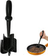 Meat Chopper, Hamburger Chopper, Potato Masher-Professional Multifunctional Heat Resistant Nylon Ground Beef Smasher Kitchen Tools And Gadgets, Sa...