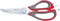 Dalla Piazza Multi-Functional Kitchen Scissors – 9" Ambidextrous Shears with 420J2 Stainless Steel Blades – Nutcracker, Herb Stripper, Fish Scaler...