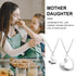 ShiQiao Spl Gift for Daughter Mom Matching Heart Pendant Jewelry Mother Daughter Necklace Mothers Day Gifts for Mom Birthday Gifts...