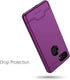 Teelevo Wallet Case for Google Pixel 3, Dual Layer Case with Card Slot Holder and Integrated Kickstand for Google Pixel 3 - Purple...