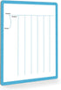 Dry Erase Division & Multiplication Chart White Board 9" x 12", Double Side Table Math Manipulatives Lapboard for Kids Students Classroom Home (Mu...